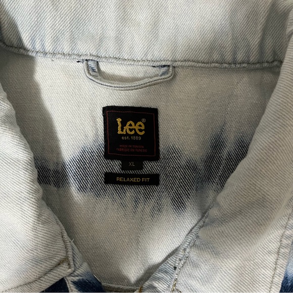 LEE NWOT European Collection Relaxed Rider Jacket in 90s acid, Size XL - Picture 10 of 15